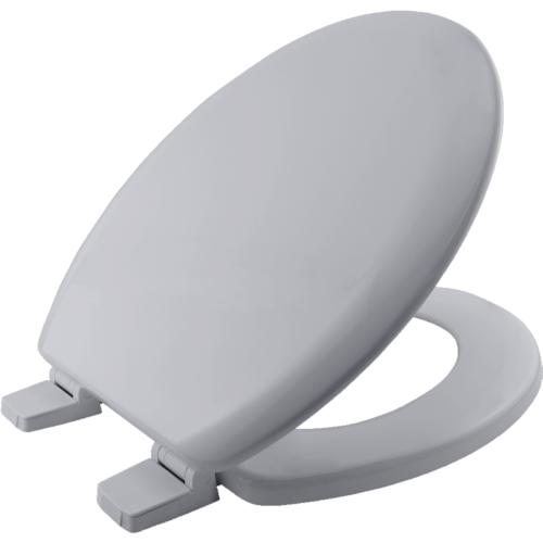 Grey color pressed WOOD toilet pan seat with cover, universal adaptation