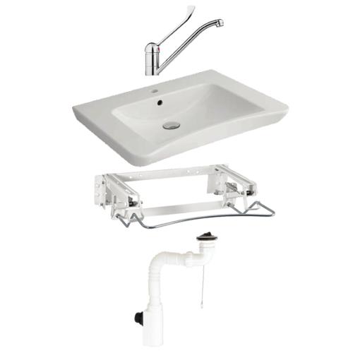 Ergonomic washbasin kit