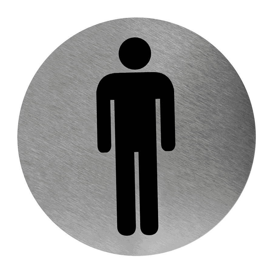 Male washroom sign PS0003