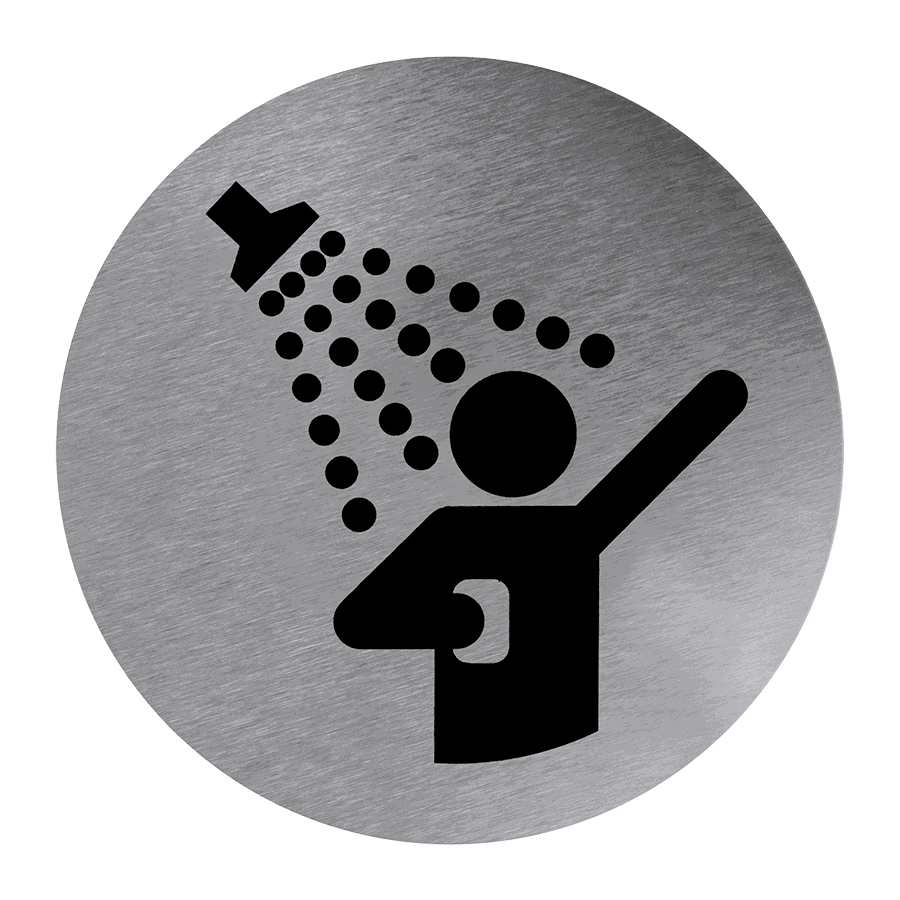 Shower room sign PS0007