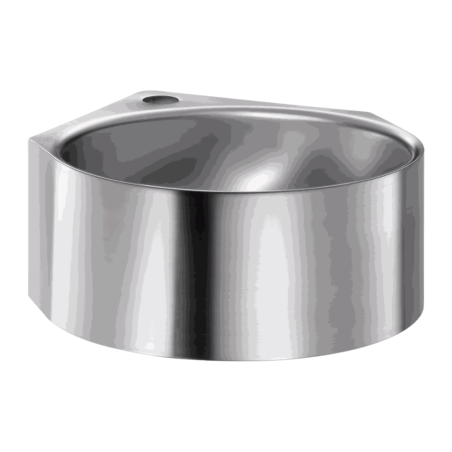 Corner single sink wall mounted SNLM64