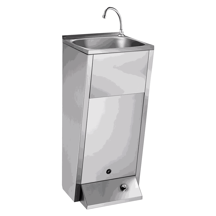 Single sink pedal operated SNLMP60