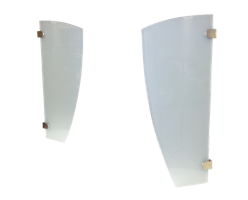 Urinal Partition Wall ESG Glass 35.201